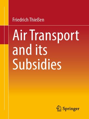 cover image of Air Transport and its Subsidies
